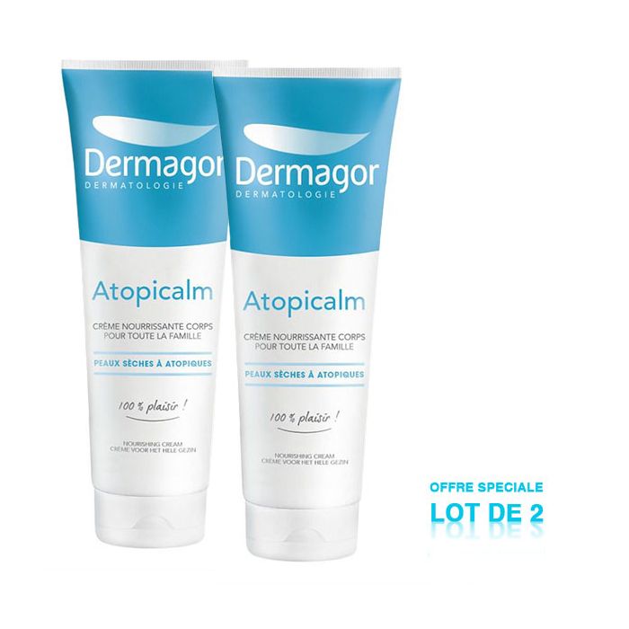 DERMAGOR Atopicalm Crème Nourrissante Corps 2x250ml