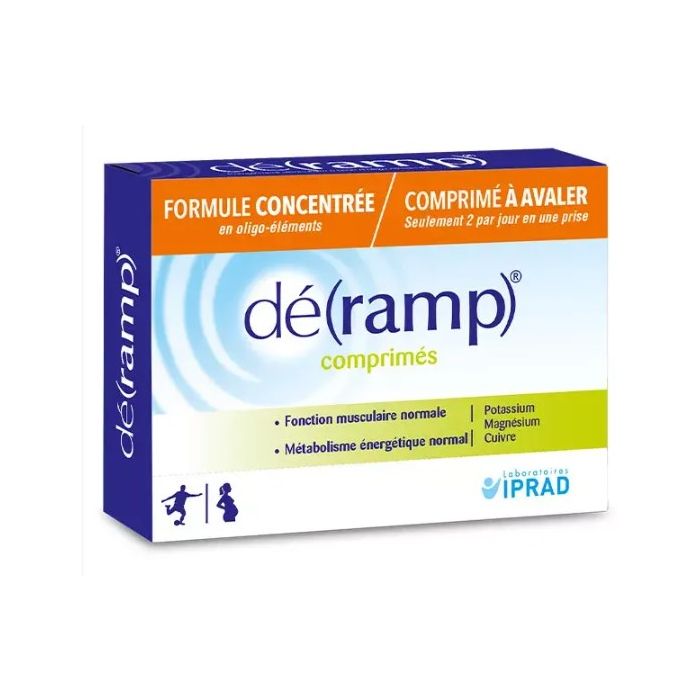 deramp 30 comprimes soulager crampes musculaires