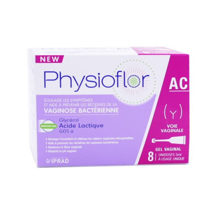 traitement physioflor ac pour la vaginose bacterienne 8 unidoses