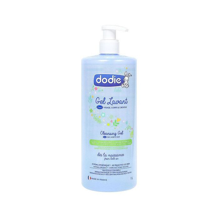 DODIE Gel Lavant 3en1 Flacon Pompe 1L