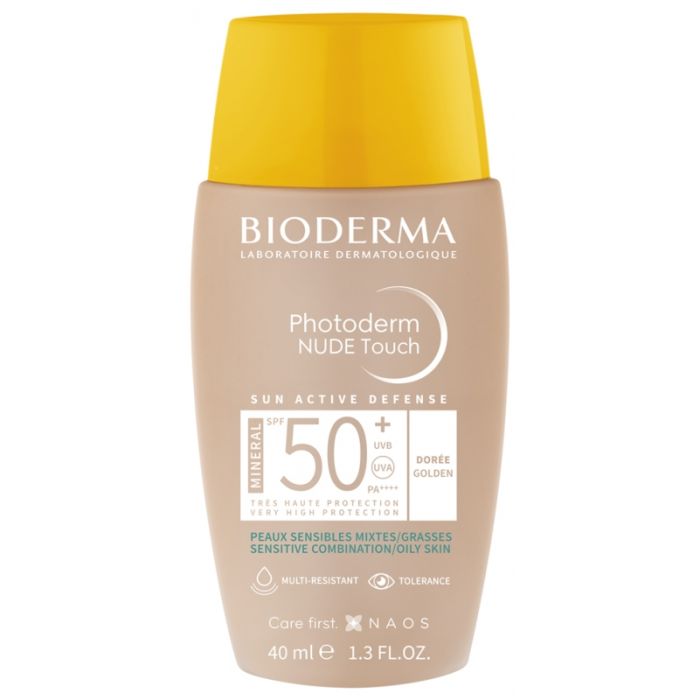 BIODERMA Photoderm Nude Touch Dorée SPF50+ - 40ml
