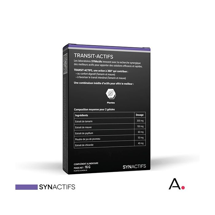 Laxactifs synactifs aragan transit 20 gelules
