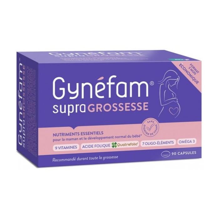 gynefam supra grossesse complement alimentaire 90 capsules