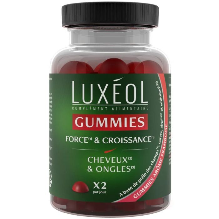 luxeol gummies force croissance 60 gummies