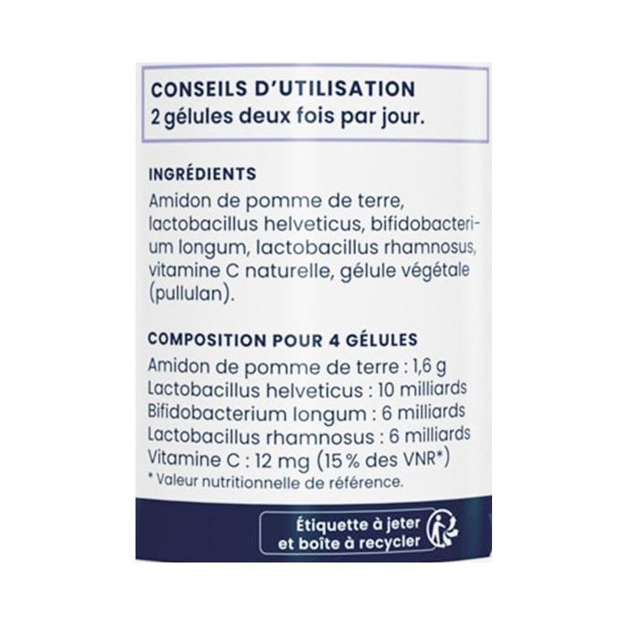 Probiotic oemine 60 gelules