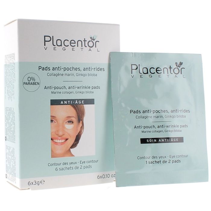 PLACENTOR VEGETAL Pads anti-poches anti-rides 6x3g