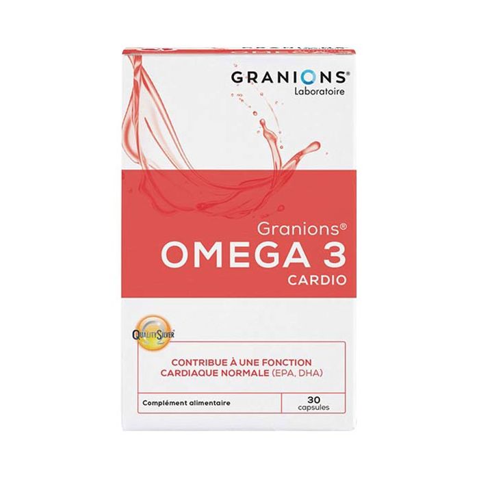 GRANIONS Oméga 3 Cardio 30 capsules