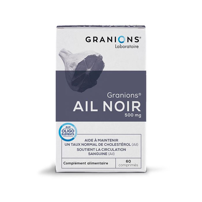 GRANIONS Ail Noir 500mg - 60 Gélules