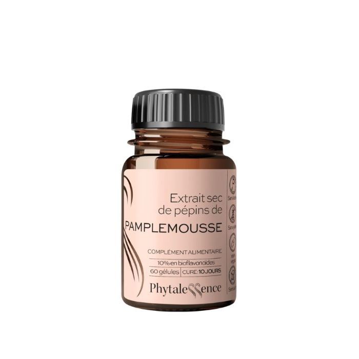 EXTRAIT DE PEPINS DE PAMPLEMOUSSE PHYTALESSENCE 30 GELULES