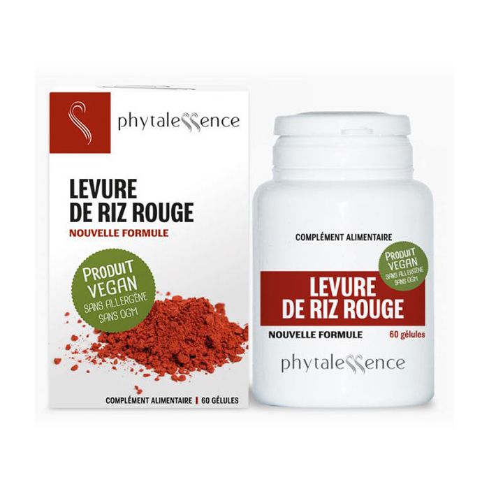 PHYTALESSENCE Levure de Riz Rouge 60 gélules