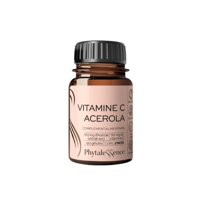 PHYTALESSENCE Vitamine C - Acérola - 60 gélules