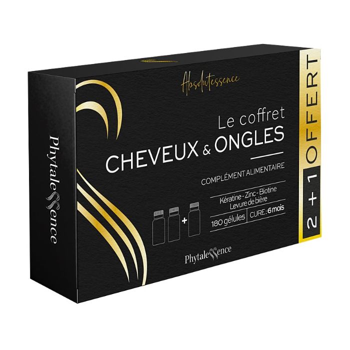 PHYTALESSENCE Cheveux & Ongles 180 gélules