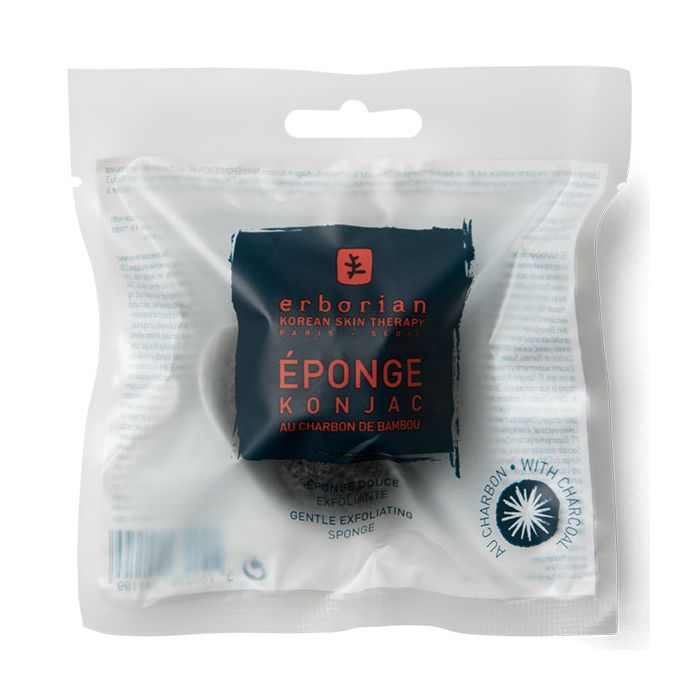 ERBORIAN Eponge Konjac au Charbon
