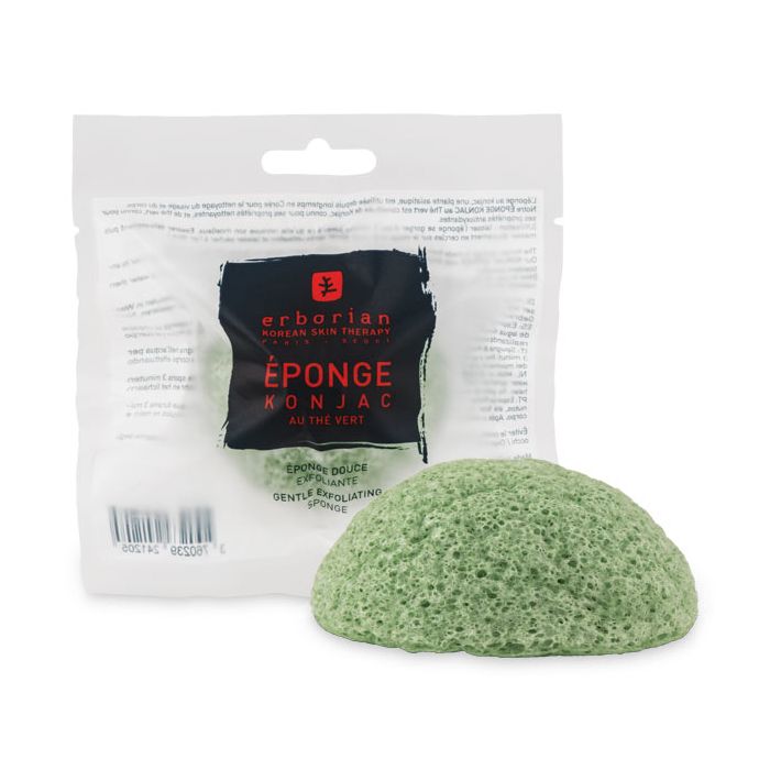 ERBORIAN Eponge Konjac au Thé Vert