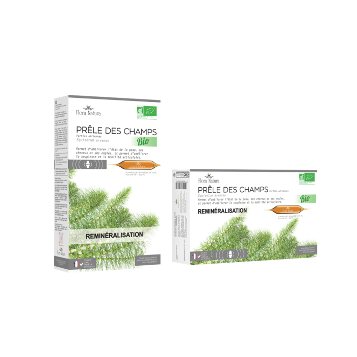 Bio Flora Natura 20 ampoules Prêle des champs