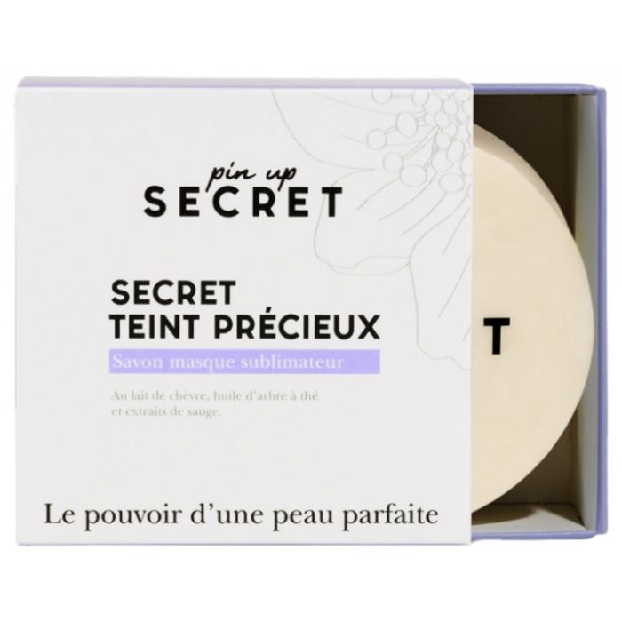 pin up secret teint precieux savon masque lait chevre beaute naturelle