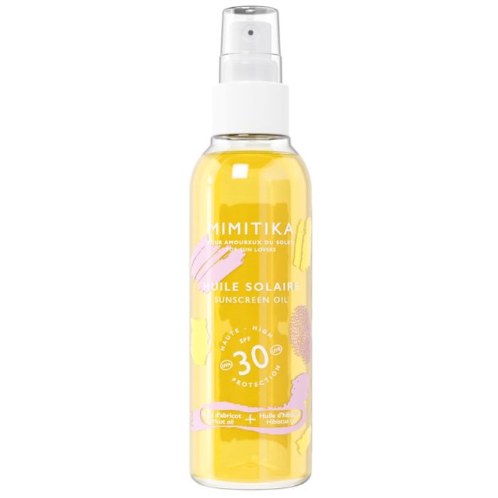 SPF30 pour le corps 150ml Mimitika Huile Solaire