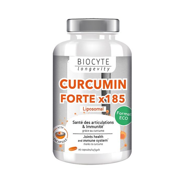 BIOCYTE Longevity Curcumin Forte x185 Liposomal 90 capsules