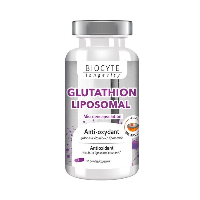 BIOCYTE Longevity Glutathion Liposomal 30 Gélules