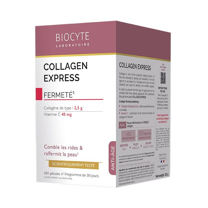 BIOCYTE Collagen Express 180 gélules