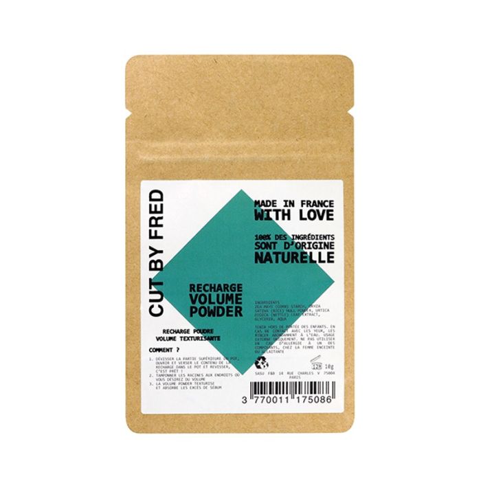 recharge volume powder volume texturisante et shampoing sec Cut by Fred 10g