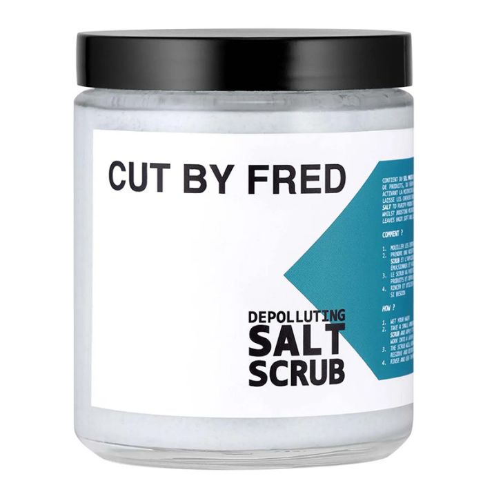 gommage lavant et dépolluant au sel marin 300g Cut by Fred depolluting salt scrub