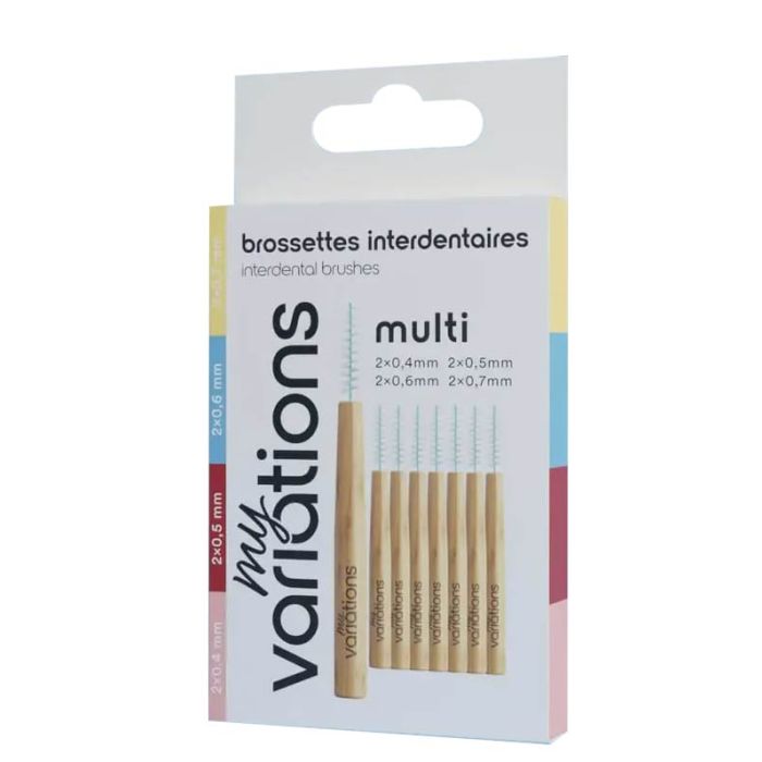 My Variations MULTI TAILLE Brossettes Interdentaires X6
