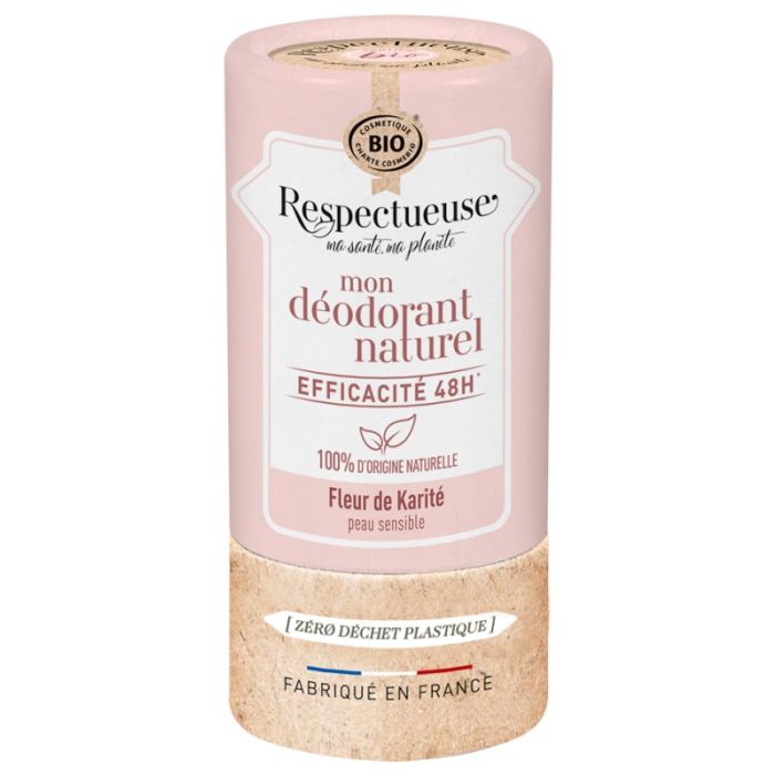 Karité Déodorant Naturel Bio Respectueuse 50g