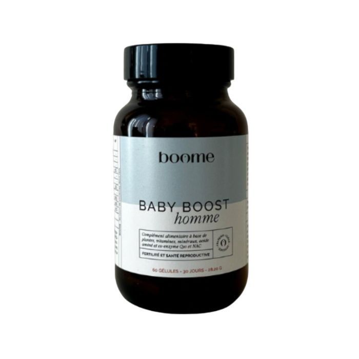60 gélules Boome Baby Boost Complément Alimentaire Homme