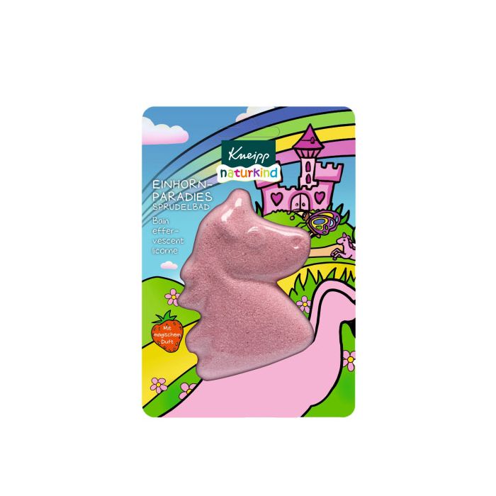 KNEIPP NATURE Bombe de bain licorne - Fraise