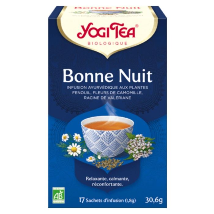 the yogi bonne nuit sachets ayurvedique detente 17 unites