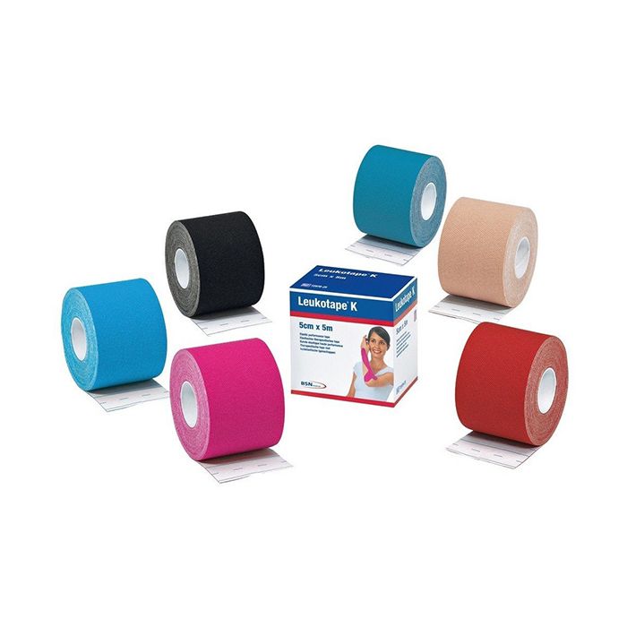 Bande Adhesive Elastique Bleu LEUKOTAPE K 7.5cmX5m
