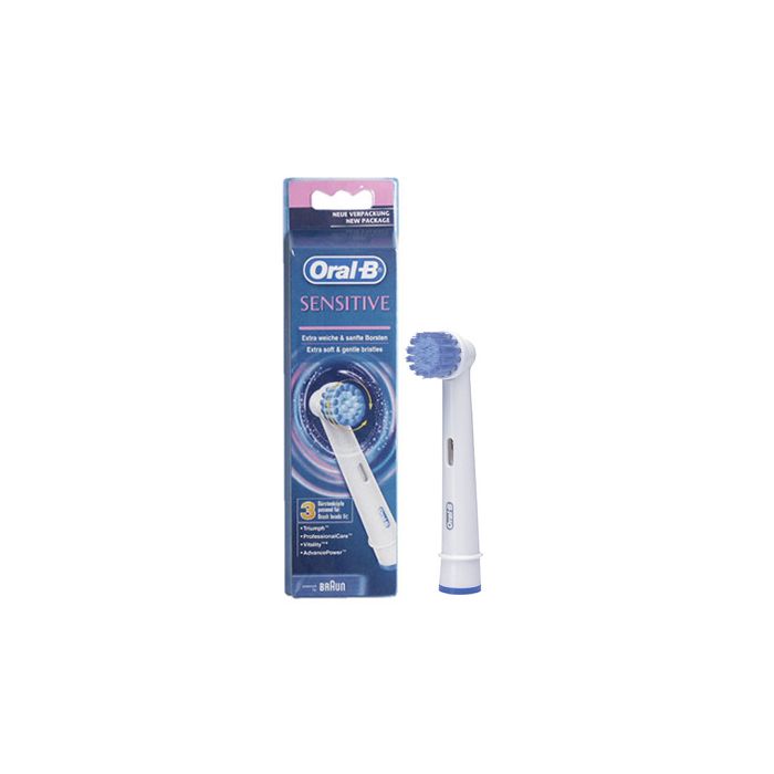 brossette oral b recharge x3 sensible ultra fine nettoyage doux