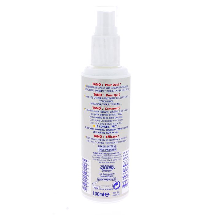 Akileine sports tano tannant pour pieds 100ml