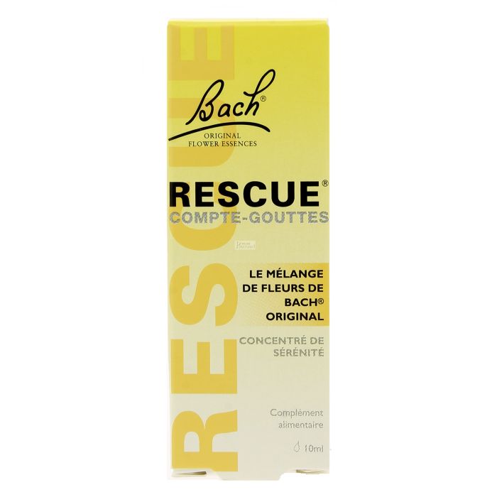 BACH RESCUE COMPTE-GOUTTES 10ML