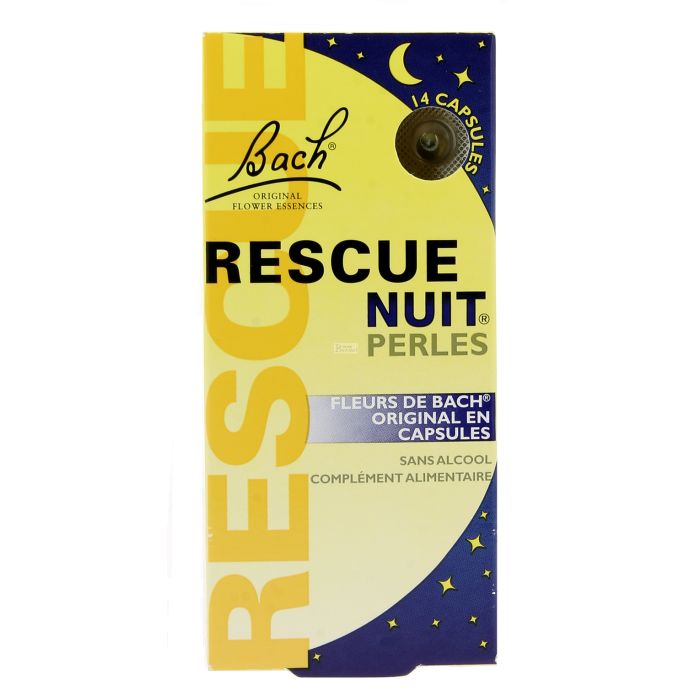 BACH RESCUE NUIT PERLES x 14 CAPSULES