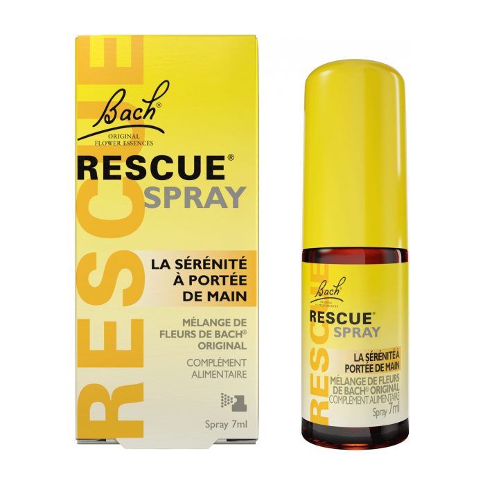 Bach Fleurs Rescue Spray Jour 7 ml