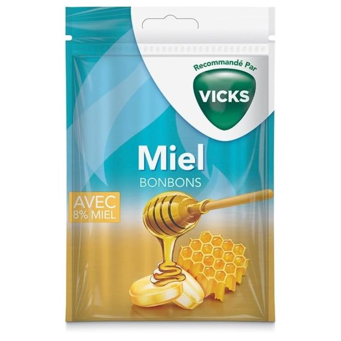 VICKS Bonbons au Miel 72g