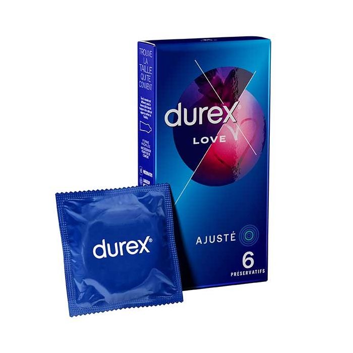 DUREX Love 6 préservatifs
