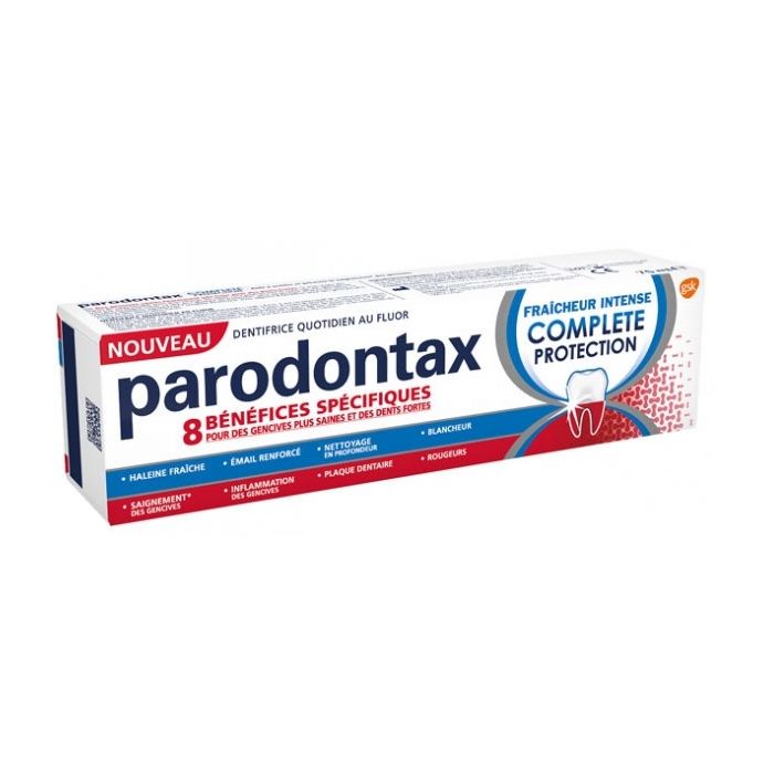 parodontax Fraicheur Intense Complète Protection 75ml