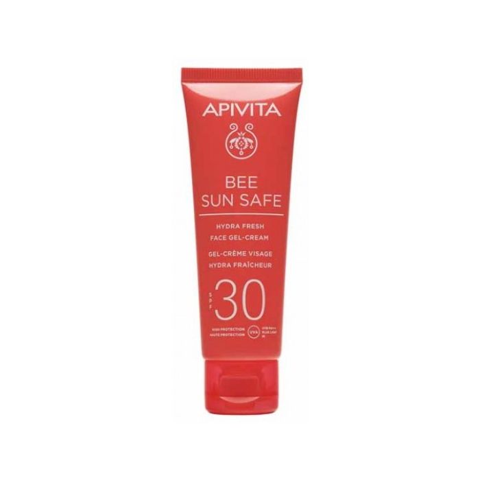SPF 30 Visage 50ml Apivita Bee Sun Gel crème