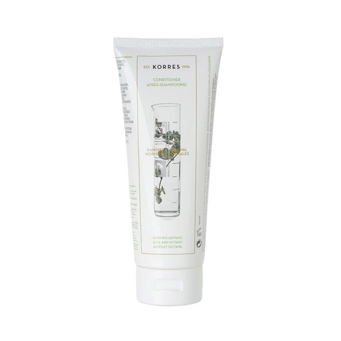KORRES Après-Shampooing Hydratant Cheveux Normaux Aloes & Dictame 200ml