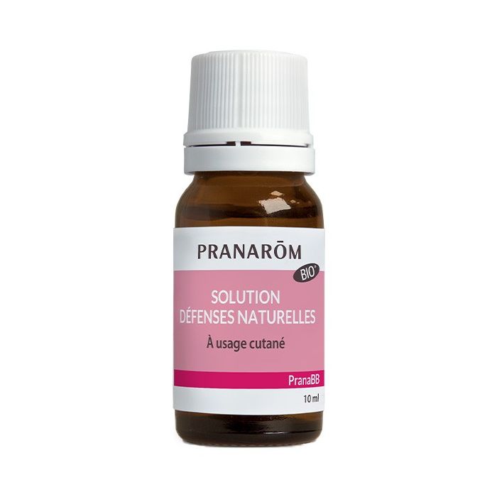 Pranarom huile de massage bio 10ml pranabb defenses naturelles