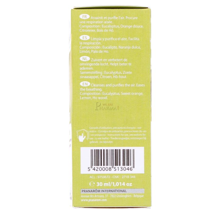 Diffusion eucaly'plus pranarom 30ml