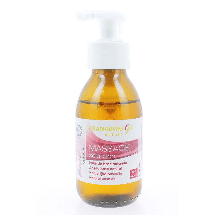 Pranarom huile de massage de base naturelle bio 100ml