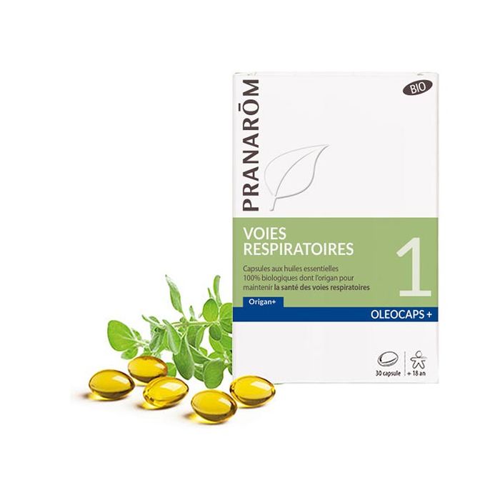 PRANAROM Oleocaps 1 Nez Gorge - 30 capsules