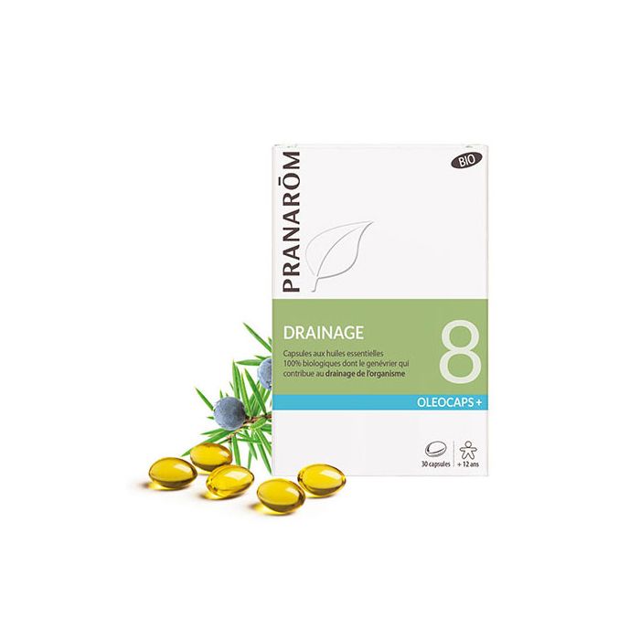 PRANAROM Oleocaps 8 Drainage x30 capsules