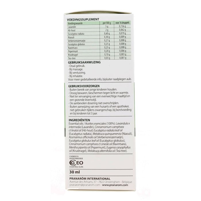 Pranarôm aromaforce solution defenses naturelles bio - boostez votre immunite avec une solution naturelle