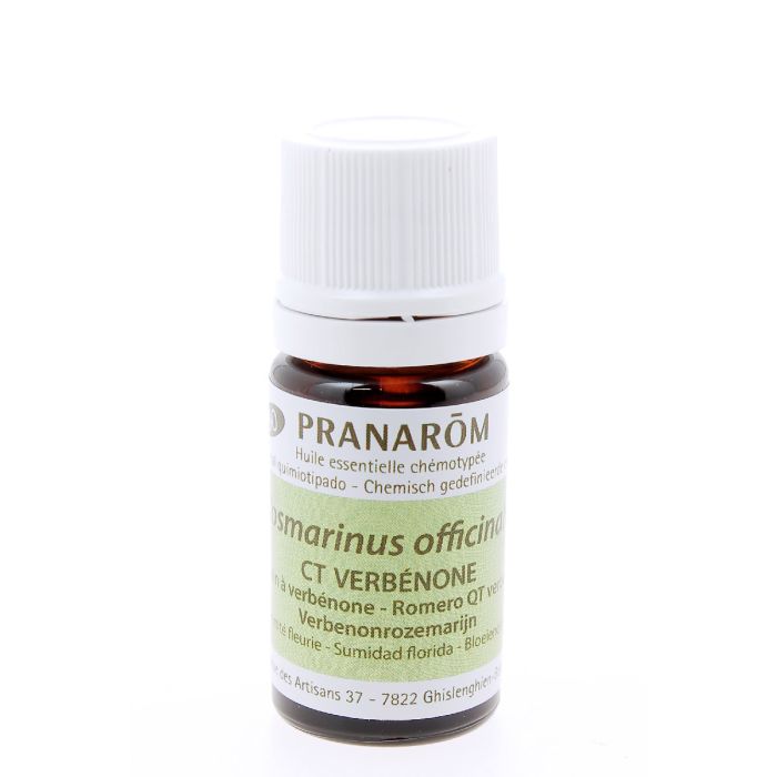 Huile essentielle romarin a verbenone bio pranarom 5ml