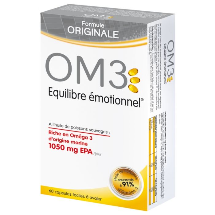 ISODISNATURA OM3 EQUILIBRE EMOTIONNEL 60 CAPSULES